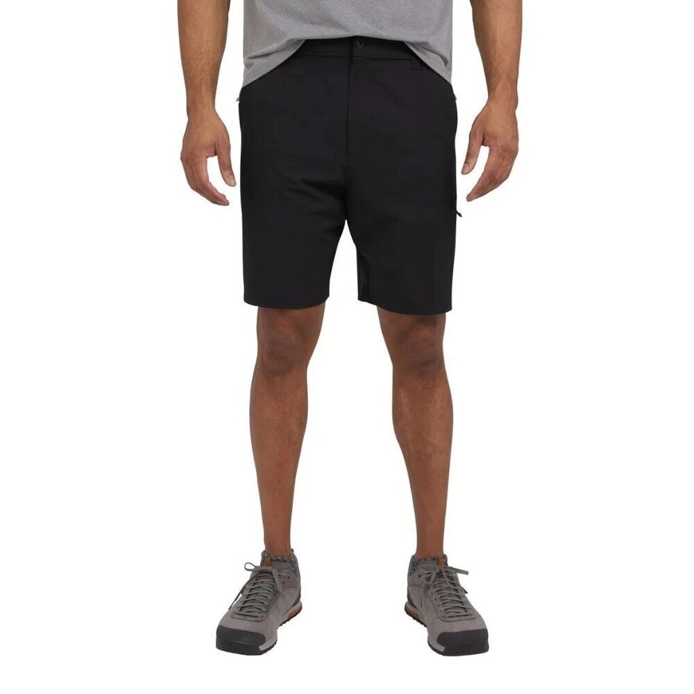 Weatherproof Vintage Men's 34 Cargo Tech Short Black 9" Performance Series N0849